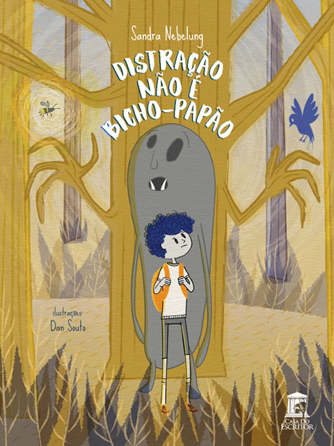 Capa do livro "Distração Não é Bicho-Papão"